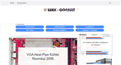 Desktop Screenshot of geek-consult.com